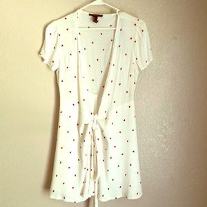 Heart Wrap Dress